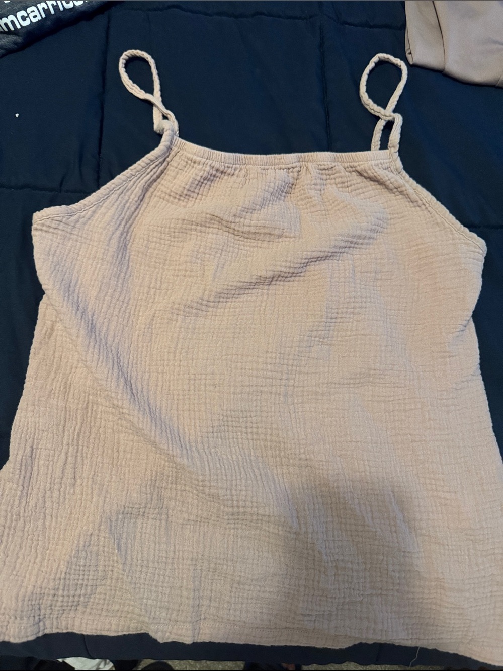 Jason Wu Cream Gauze Braided Strap Tank